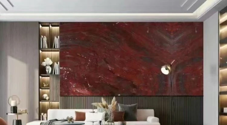 Marmo Rosso Red Jasper Marble Wall Cladding